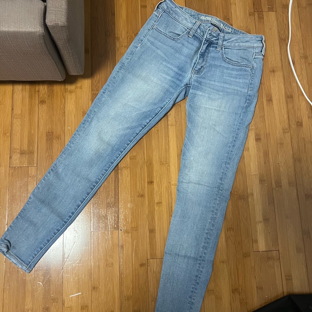 American Eagle Women's Blue Jeans